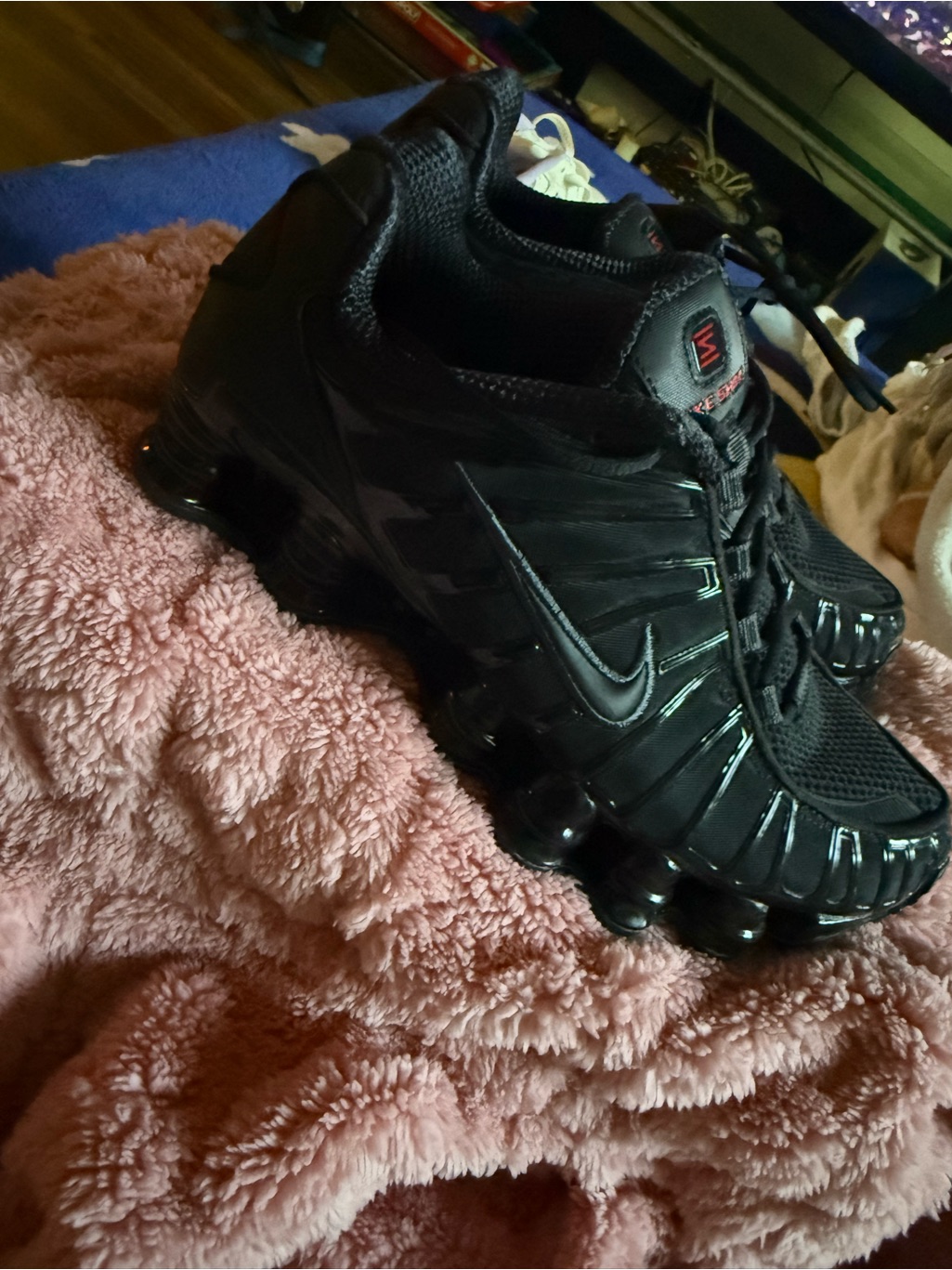Nike Black Reflective Athletic Sneakers
